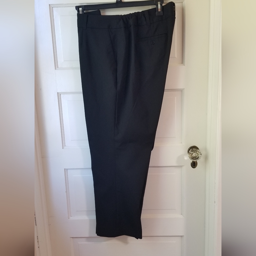 Talbots Woman NWOT Heritage style Black Straight Leg Pants Size 20W - Picture 3 of 9